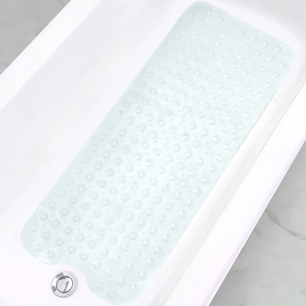 40*100cm Mat Bathtub Bath Mat PVC Large Bathtub Safety Shower Non-slip Bath Mats With Suction Cups Floor Mat