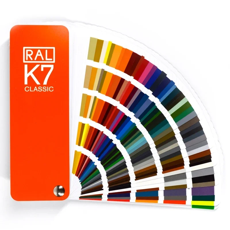 RAL K7 international standard color card raul - paint coatings  