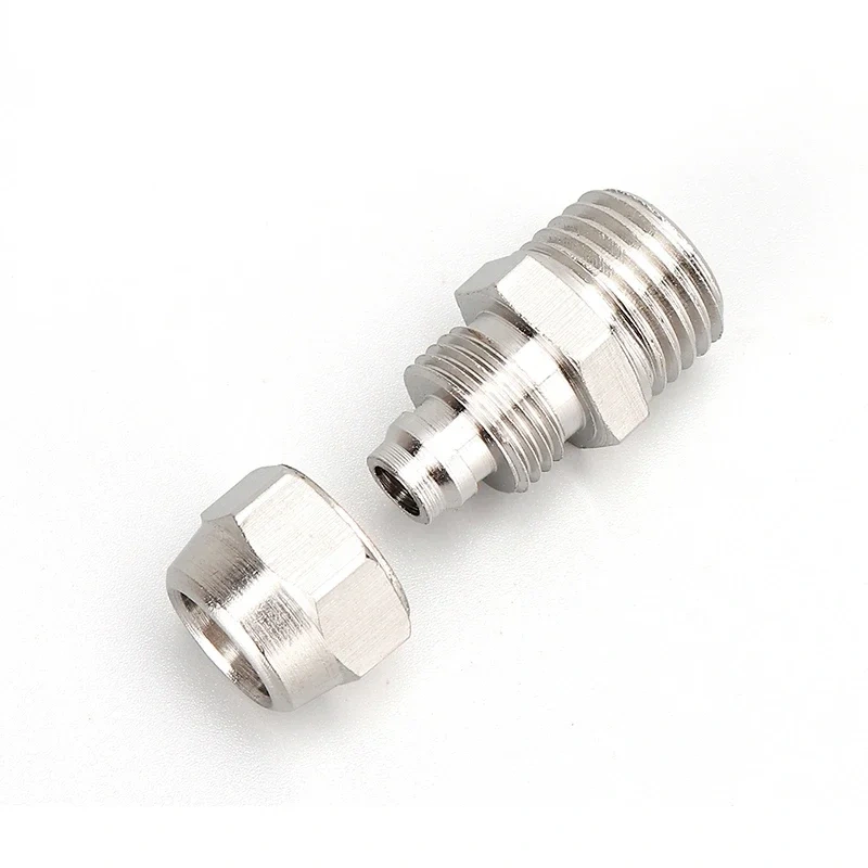 Pneumatic Fittings Air Fitting pc 4-M5 4 6 8 10 12 14 16mm Thread 1/8  3/8 1/2" 1/4"BSP Quick Connector For hose Tube Connectors