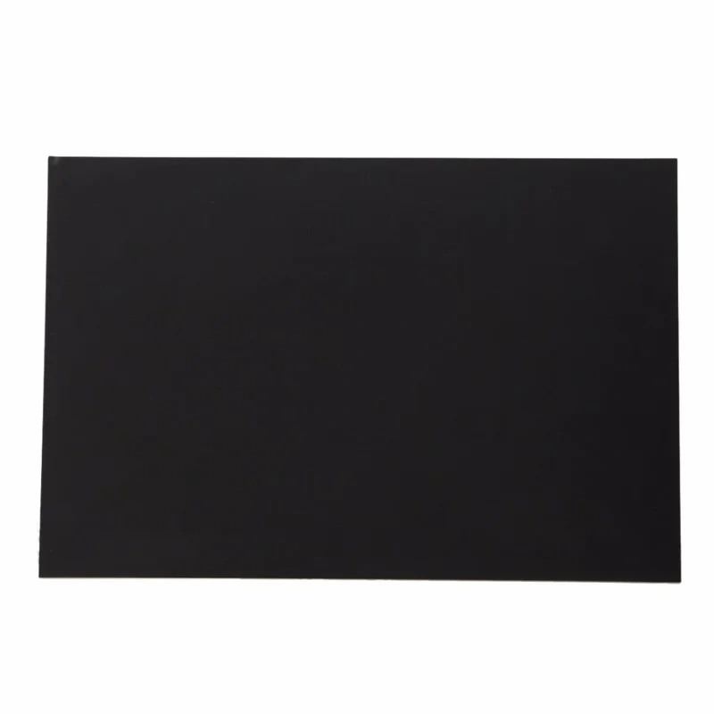 1pc Pratical ABS Styrene Plastic Flat Sheet Plate  Black For Industry Tools