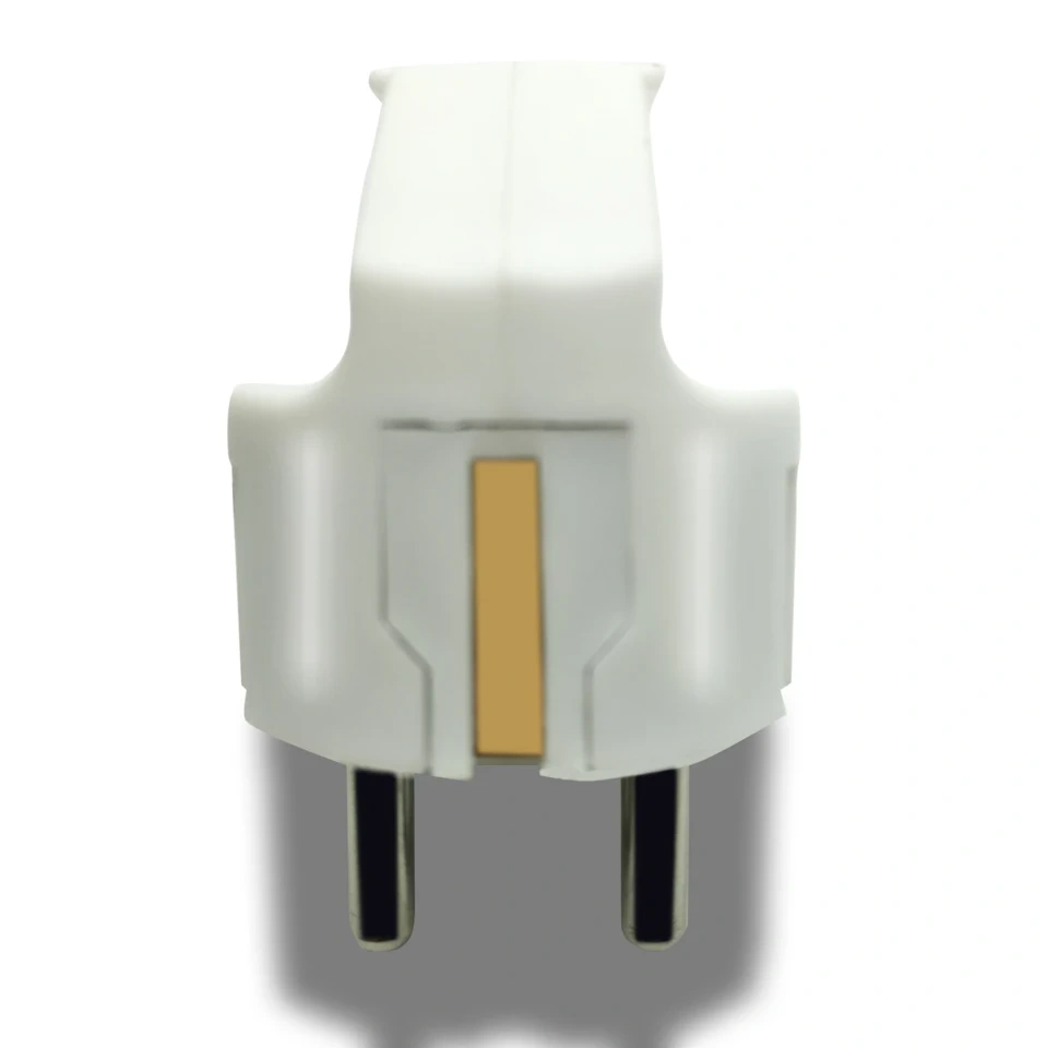 Eu AC Power Schuko Adapter Rewireable Europe Electrica Plug Male Sockets Outlets Adaptor Adapter Extension Cord Detachable Plug