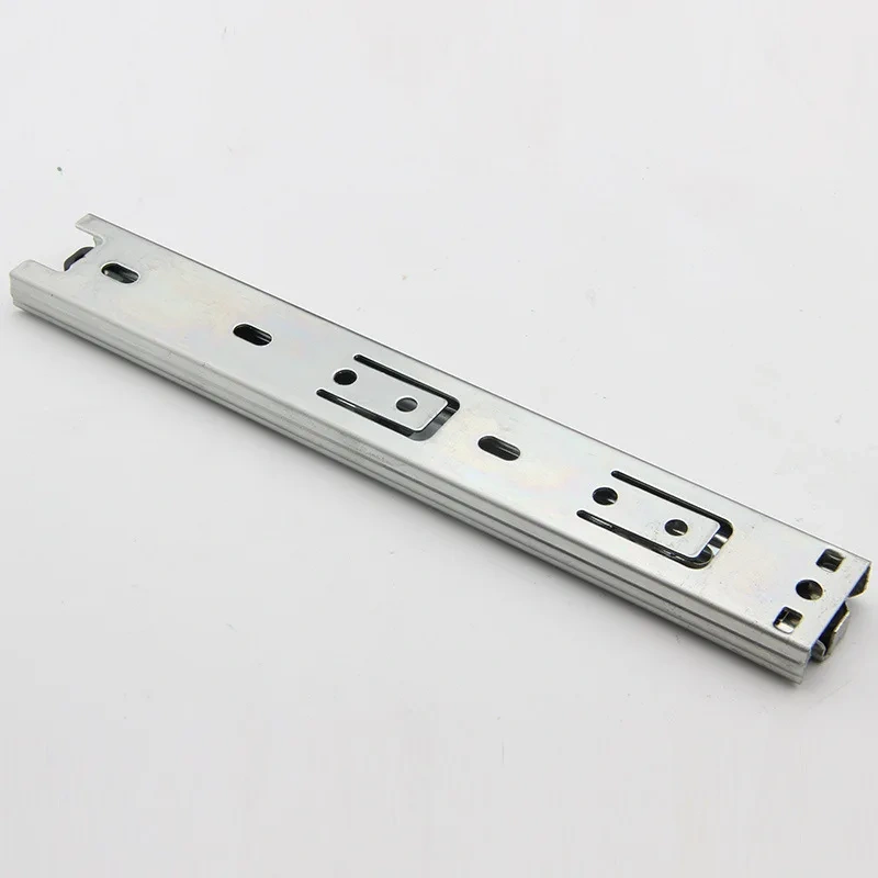 2pcs/pair Drawer Track Drawer Slide Three Rail Drawer Guide Rail Slide Rail  Furniture Hardware Fittings, Slipway