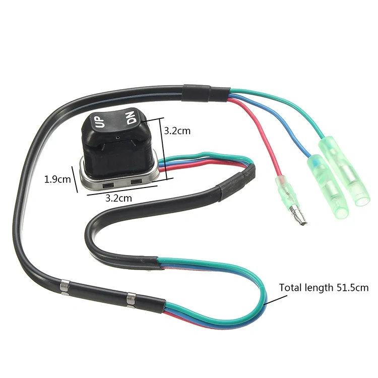 Durable Replacement Trim And Tilt Switch Part For Yamah Outboard Motor Remote Controller Switch Rocker Switch