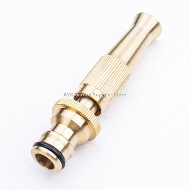 Garden Irrigation Spray Gun Adjustable Brass Sprinkler  Hose  System Car Wash Lawn