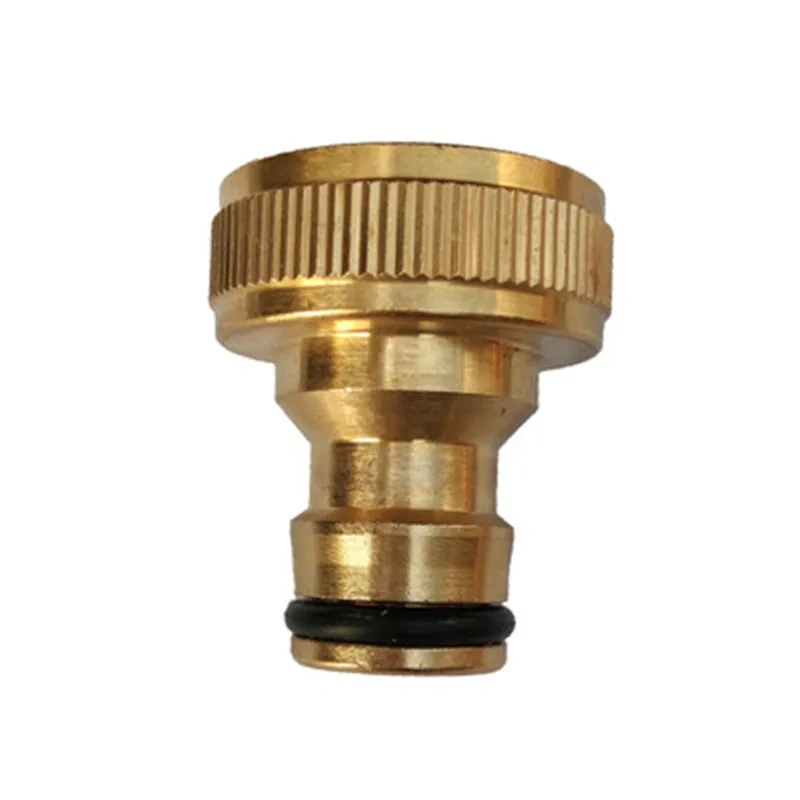 Copper 1'' Inch Female Thread Joint Garden Hose Tap Adaptor Water Systems Irrigation Car Wash Connectors Fittings