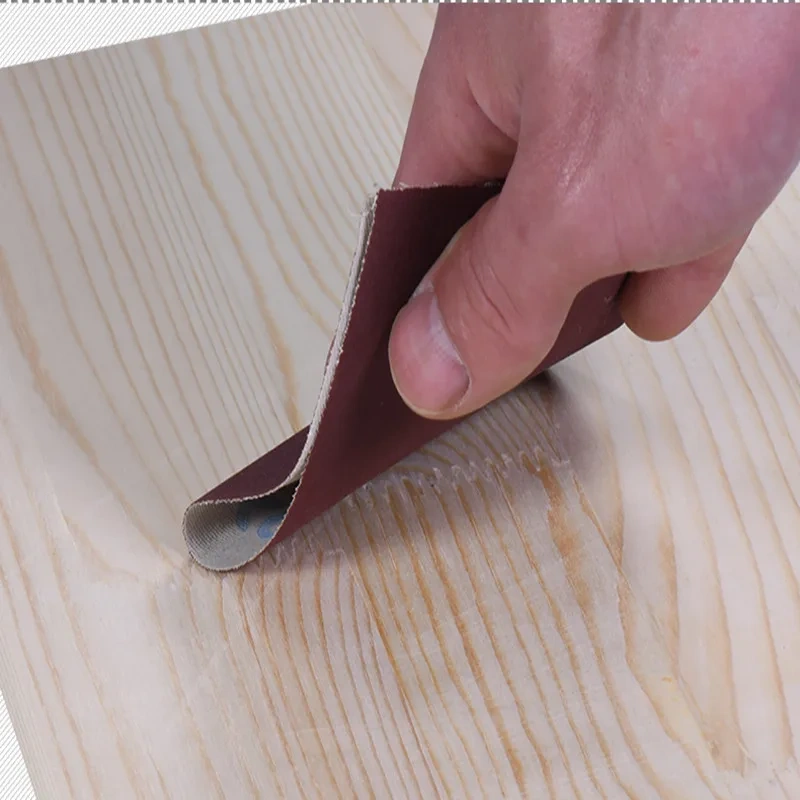 10cmx100cm Woodworking polished gauze roll shredded sandpaper  furniture metal sanding cloth #80/120/150/180/240/320/400/600M