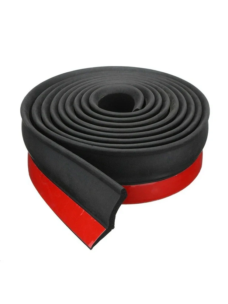 5m Garage Door Weather Multipurpose Home Edge Replacement Full Wrap Dustproof Portable Adhesive Seal Strip Bottom Rubber Trim