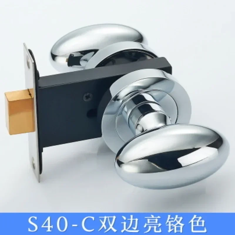 Double side Sliding Door Lock Interior Bathroom  Lavatory  Hook Invisible Move Door Lockset