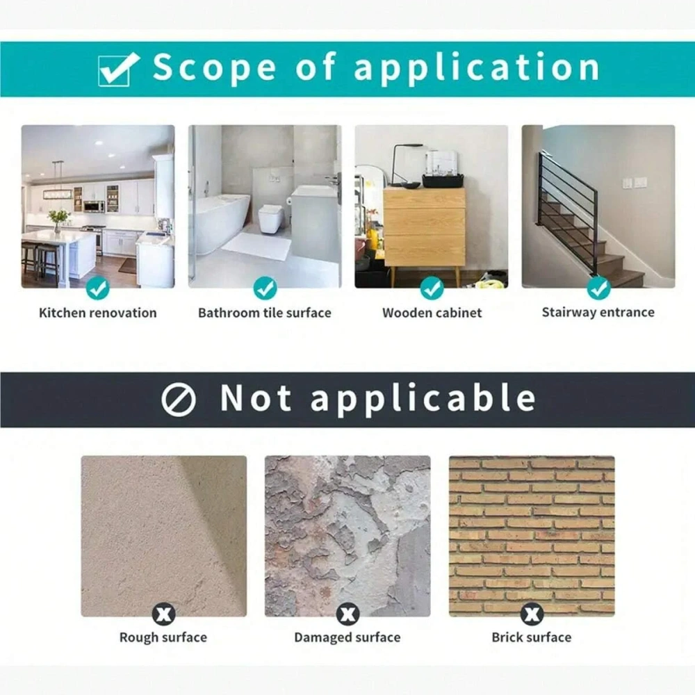 16pcs Marble Pattern Wall Sticker, Thickened Crystal Ceramic Tile Decals For Decorating Kitchen, Waterproof And Self-Adhesive