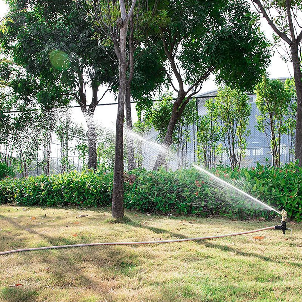 1/2"Male Thread Rotating Rocker Sprinkler Adjustable Impact Sprinkler Lawn Garden Park Orchard Field  Irrigation Watering Nozzle