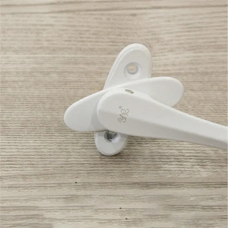 Broken Bridge Aluminum Alloy Casement Window Screen Window Handle Folding Door Sword-Shaped Thin Flat Square Steel Handle