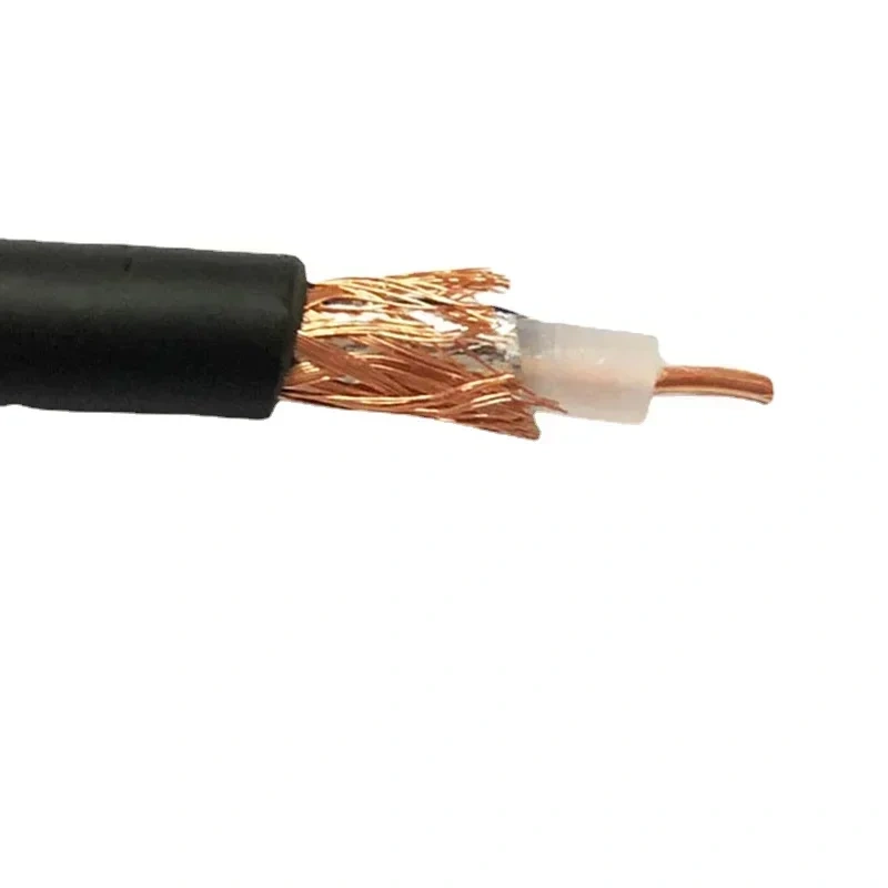 50m 5/10/20/30m 50-3 RF coaxial cable RG-58 RG58 cable Wires 50ohm communication radio frequency coaxial cable