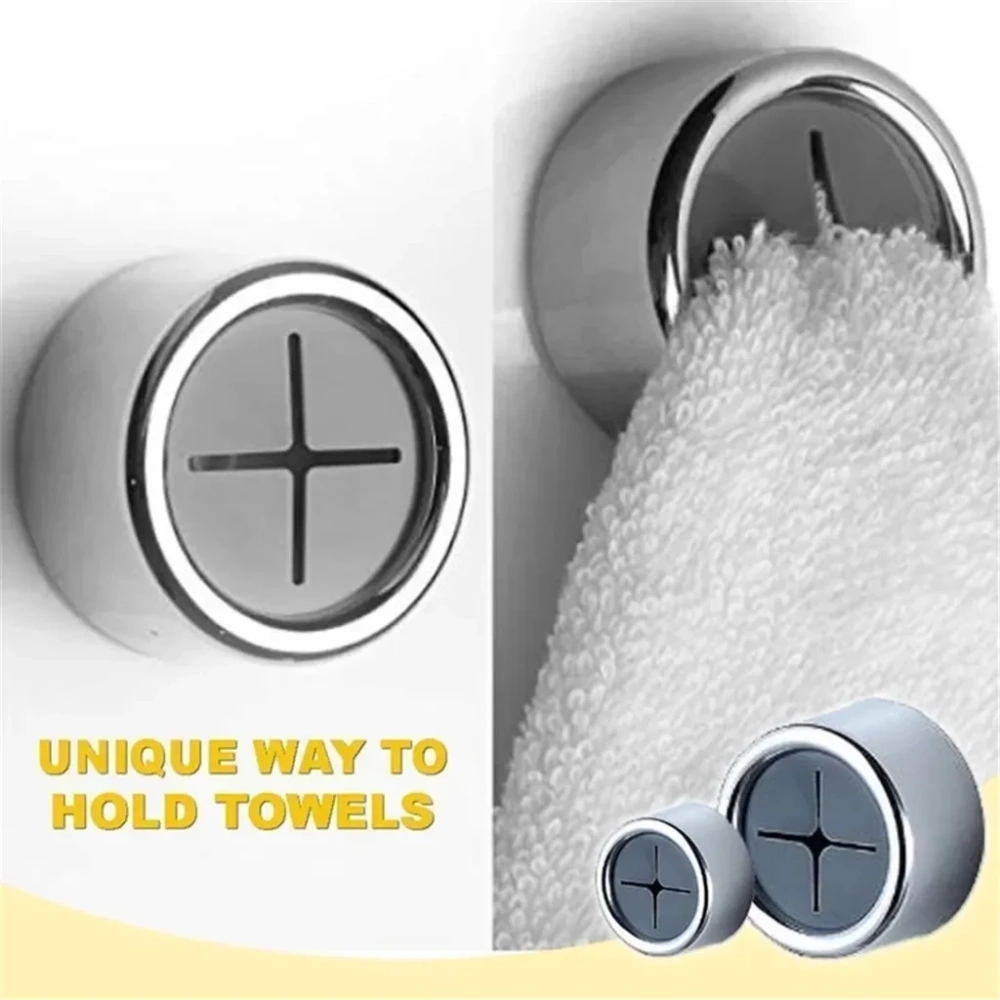 1pcs Creative Towel Storage Racks Hanger Adhesive Rag Dishcloth Holder Kitchen Rag Cleaning Tools Hook
