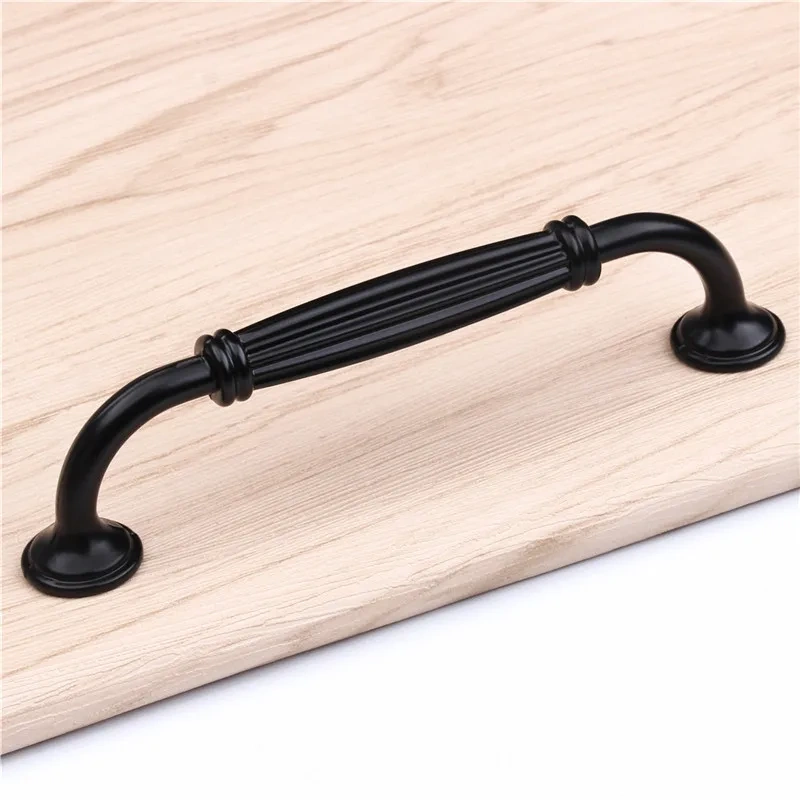 Durable Black Handles for Furniture Cabinet Knobs and Handles Kitchen Handles Drawer Knobs Cabinet Pulls Cupboard Handles Knobs