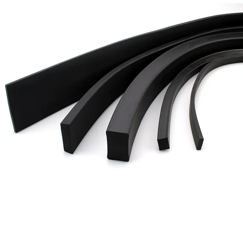 10M Foaming EPDM rubber seal strip Square Oblong 5 6 8 10 mm Oring line cord Foamed EPDM spange rubber molding