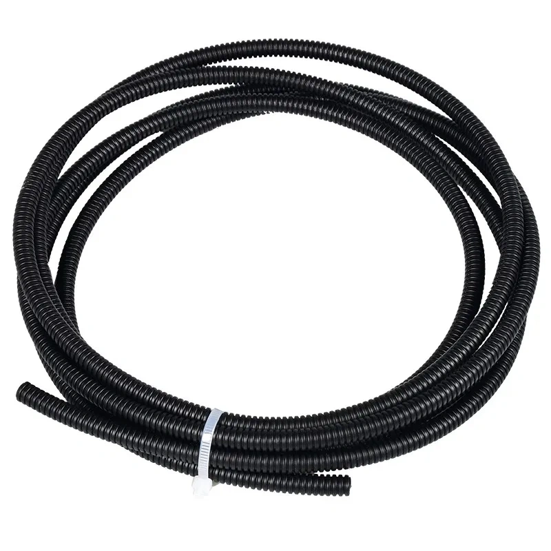 1M 4.5mm-17mm PP corrugated pipe auto corrugated car cable insulation tube harness corrugated housing housing