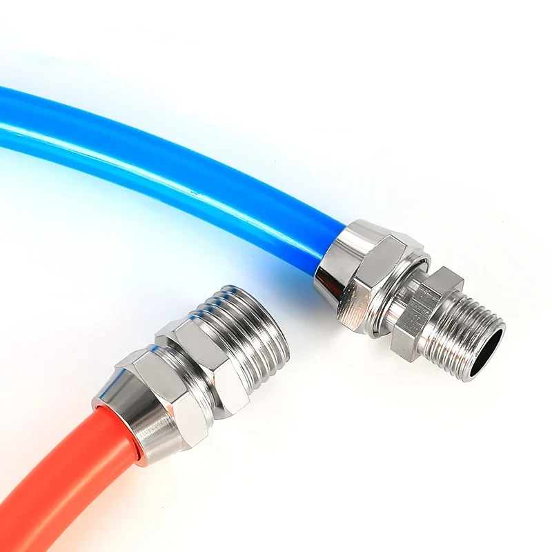 Pneumatic Fittings Air Fitting pc 4-M5 4 6 8 10 12 14 16mm Thread 1/8  3/8 1/2" 1/4"BSP Quick Connector For hose Tube Connectors