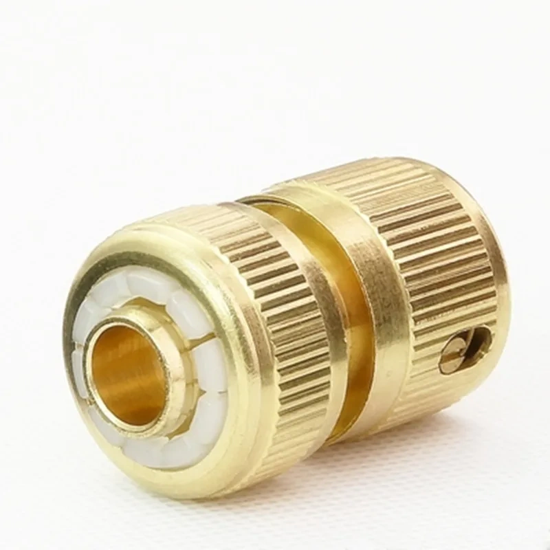 1 Pc G1/2 Inch Garden Male Female Thread Copper Quick Connector Water Connection Accessories Car Washing Pipe Fittings