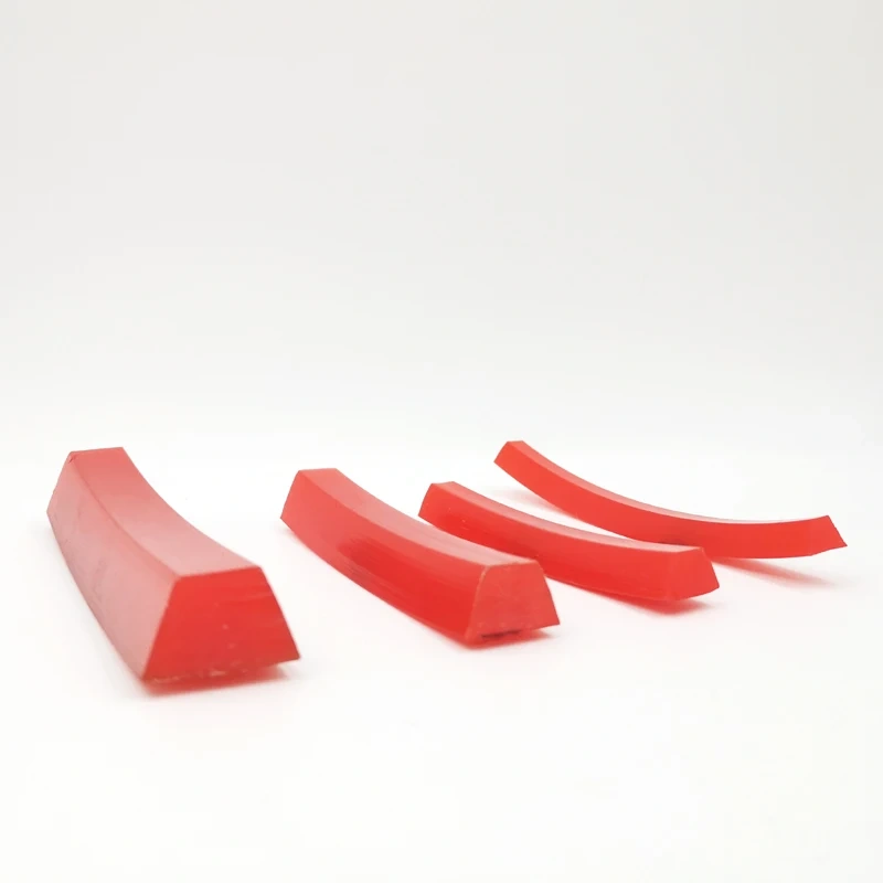 1 m red connected polyurethane triangle conveyor belt PU belt polyurethane industrial belt drive belt Transmission belts