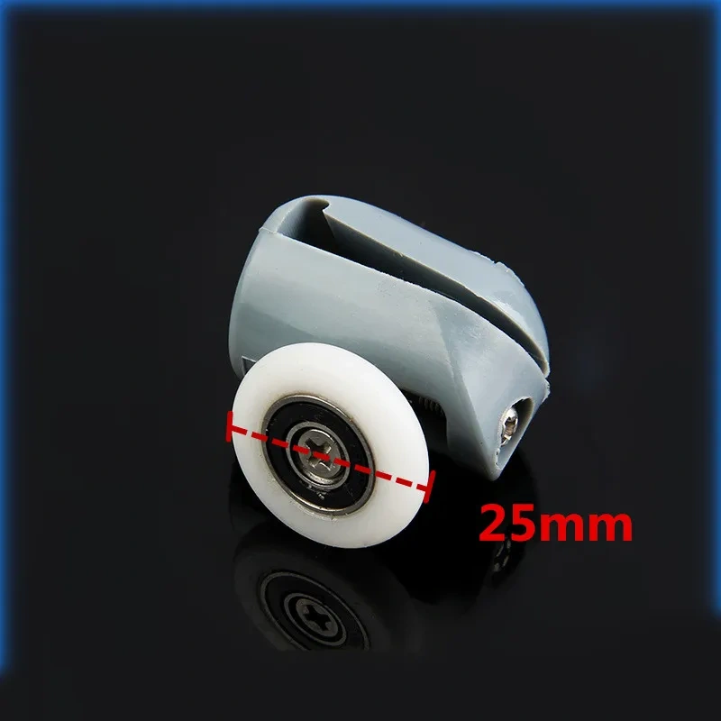 8pcs Diameter19/20/23/25/27mm Shower Door Rollers/Runners/Wheels shower room pulley Replacement 4top +4bottom