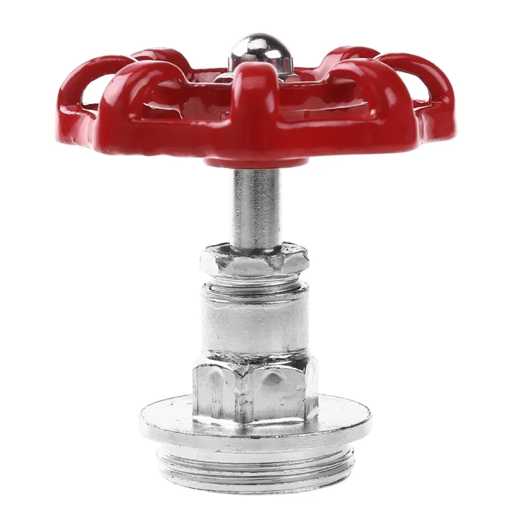 DN15/DN20/DN25 Valve Handle Closet Hat Hanging Hook Loft Valve Handle Retro Cast Iron Wheel Design For DIY Wall Rack Home Decor