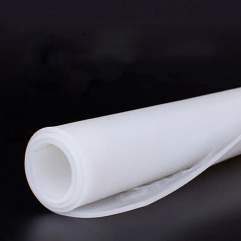 1mm/2mm/3mm Silicone Sheet Translucent Silicone Rubber Sheet 1000mmx1000mm