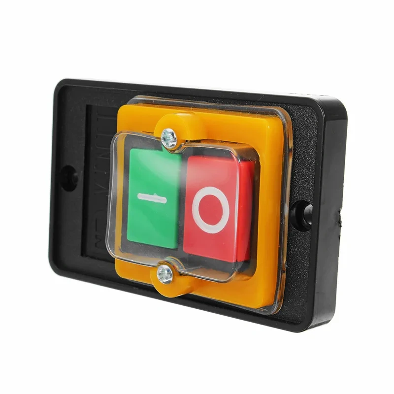 On/Off Drill Motor Machine Switch Water Proof Push Button AC 220/380V KAO-5M Industrial Machine Switch