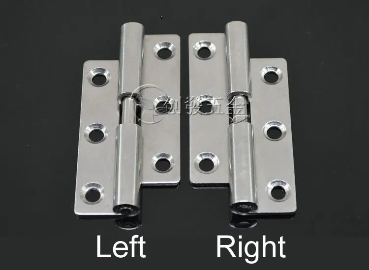 Detachable hinges,304 stainless steel 1.5/2/2.5inch,mechanical equipment hinge,removable, Marine hardware accessories