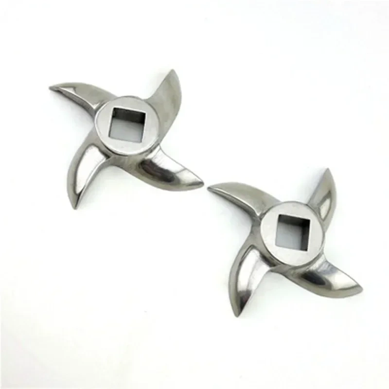 2Pcs stainless steel  reamer Knife For Meat Grinder 12 Type  Stainless Steel Blade Spare Parts For Meat Grinders Knife