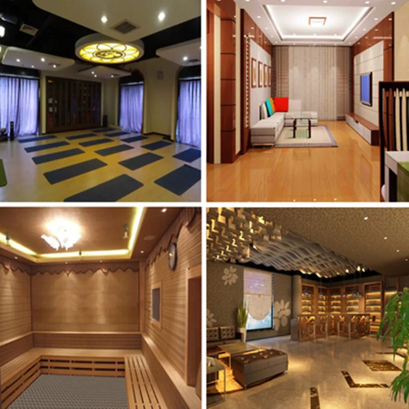 50cm*4m 50cm*2m Electric Heating Film Infrared Underfloor Foil Warming Mat 220V 220W Floor  Systems & Parts