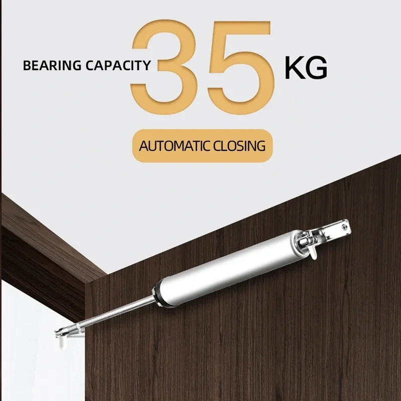 Standard Duty Pneumatic Door Closer Soft Closing Automatic Door Closer 35KG Pneumatic Adjustable Speed Positioning Door Stop