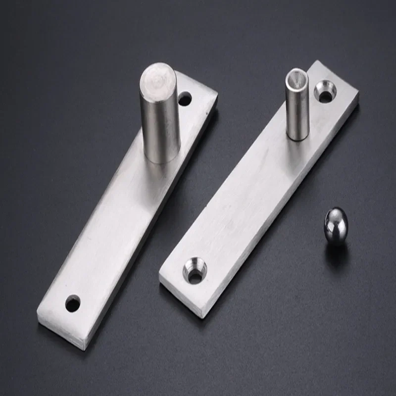 Stainless Steel Pivot Heavy Duty 360-degree Rotating Shaft Wooden Door Hinge  Murphy Positioning   Hidden Axis