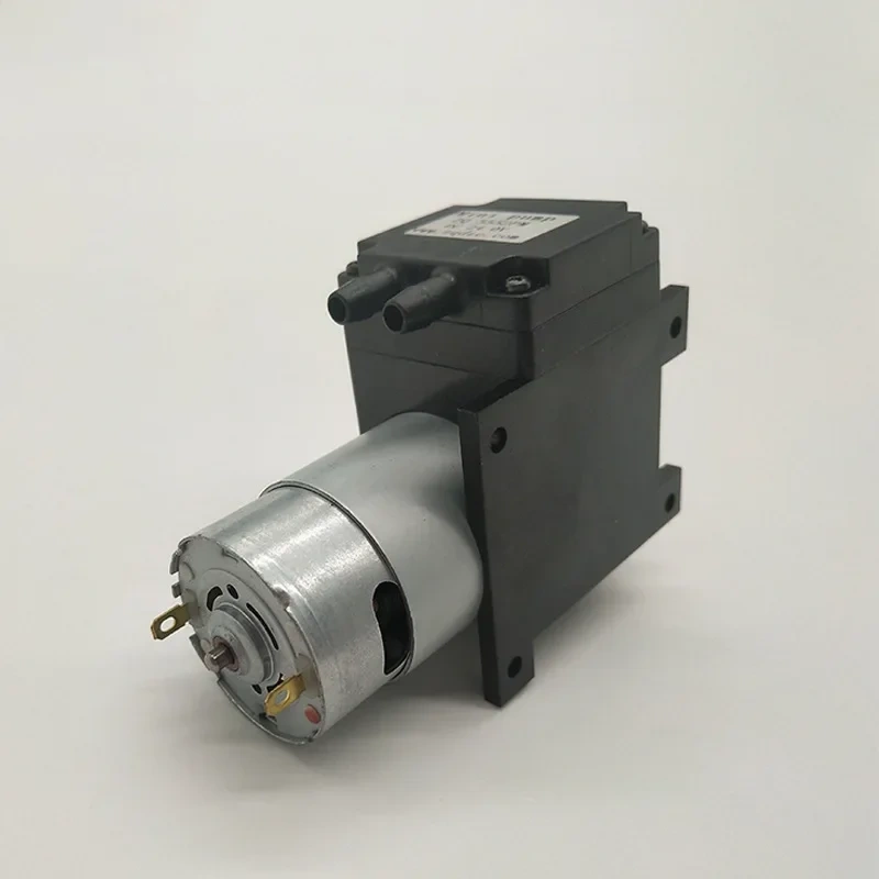 1pcs 24V Mini Vacuum Pump 8L/min High Pressure Suction Diaphragm Pumps with Holder