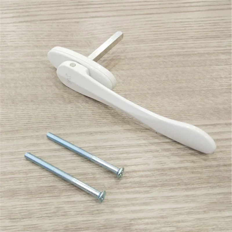 Broken Bridge Aluminum Alloy Casement Window Screen Window Handle Folding Door Sword-Shaped Thin Flat Square Steel Handle