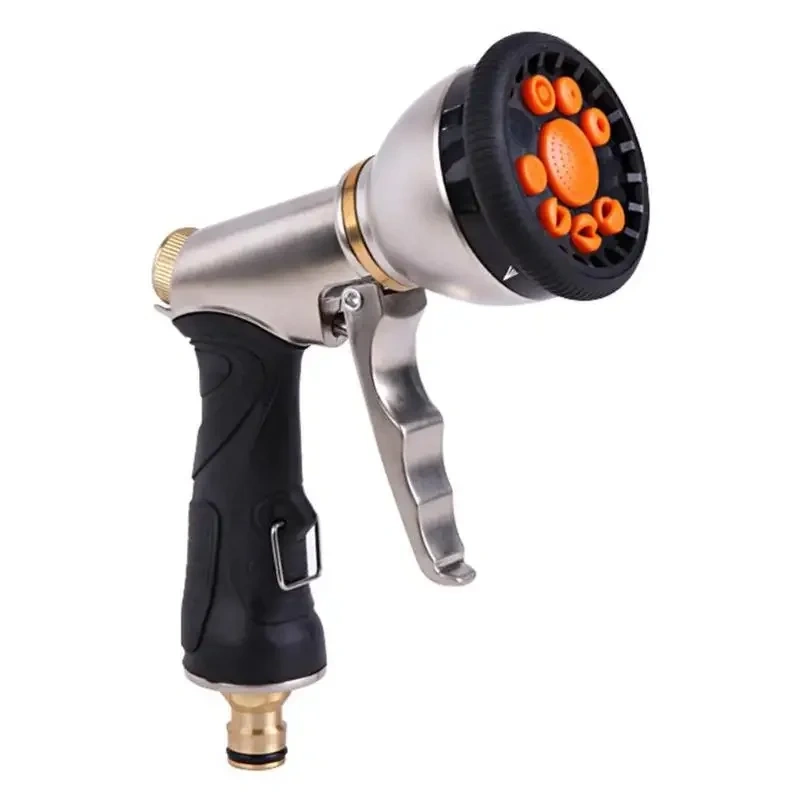New High-Pressure Water Spray Gun Car Washer Hose Spray Bottle Garden Watering Sprinkler Cleaning Water Gun