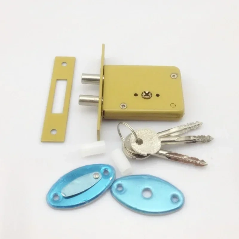 20pcs DeadBolt Invisible Locks,prevent lock picking double bar invisible , mortise, tubewell ,security ,Mortice locks