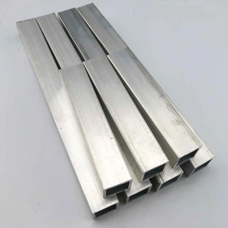 4mm thick 6063 Square Metal Aluminium AL Tube Pipe 30x30mm Customized Length DIY Material for Model Part Accessories  Car Frame