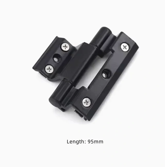 1pc Zinc alloy Door and Window Hinge Broken Bridge Heat Insulation Flat Open Window Hinge Hardware Folding Thickened Hinges