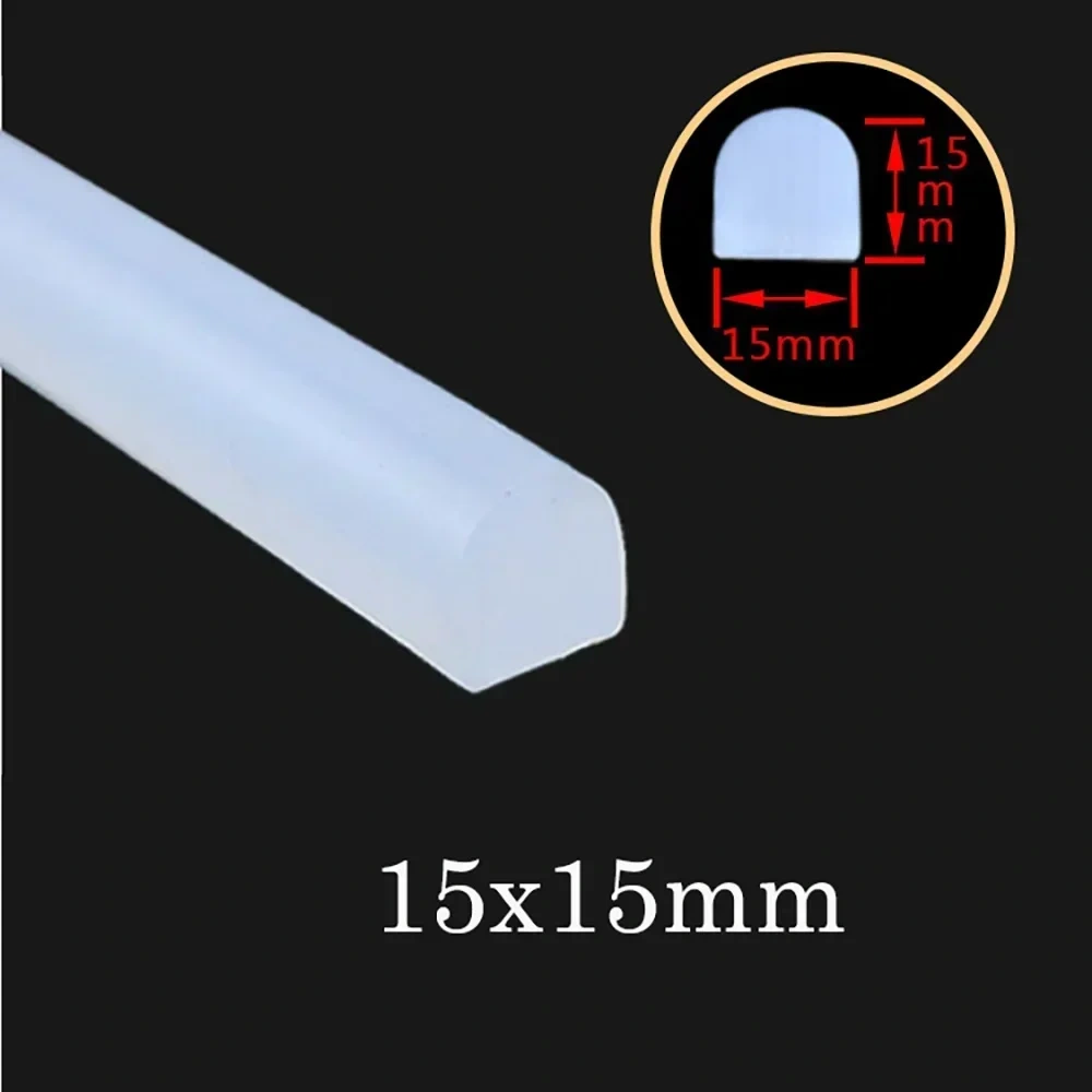 High Temperature Oven Dryer Sealing Strip Silicon Solid Cord Self Adhesive Bar Kitchen Countertop Bathroom Dry Wet Separation