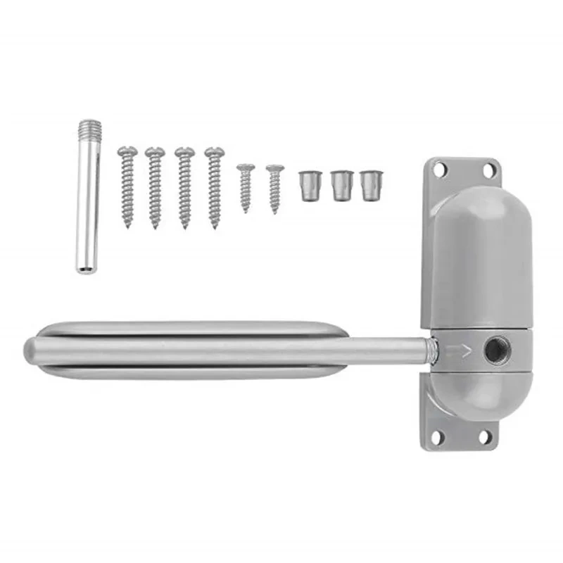 10-60kg  Zinc Alloy Surface Mounted Spring Door Closer Automatic Portable and Mutifunctional   Stops Door Hardware Accessories
