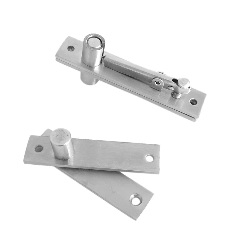 Stainless Steel Pivot Heavy Duty 360-degree Rotating Shaft Wooden Door Hinge  Murphy Positioning   Hidden Axis
