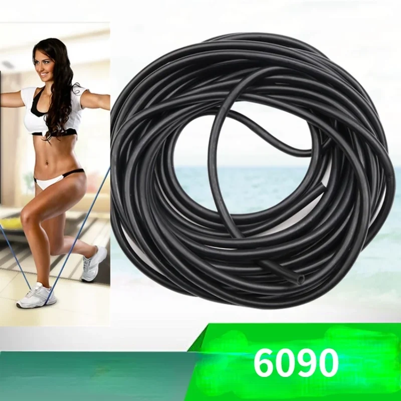 Hunting Slingshots Shooting Catapult Rubber Band Fitness Yoga Bungee Strong Elastic Part 6mm x 9mm Rubber string