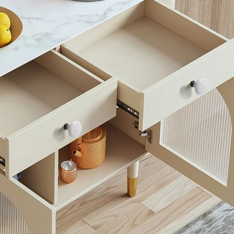 1pc Light Luxury New Chinese Solid Wood Wardrobe Handle Vintage Pattern Drawer Single Hole Handle Cabinet Door Ceramic Handle
