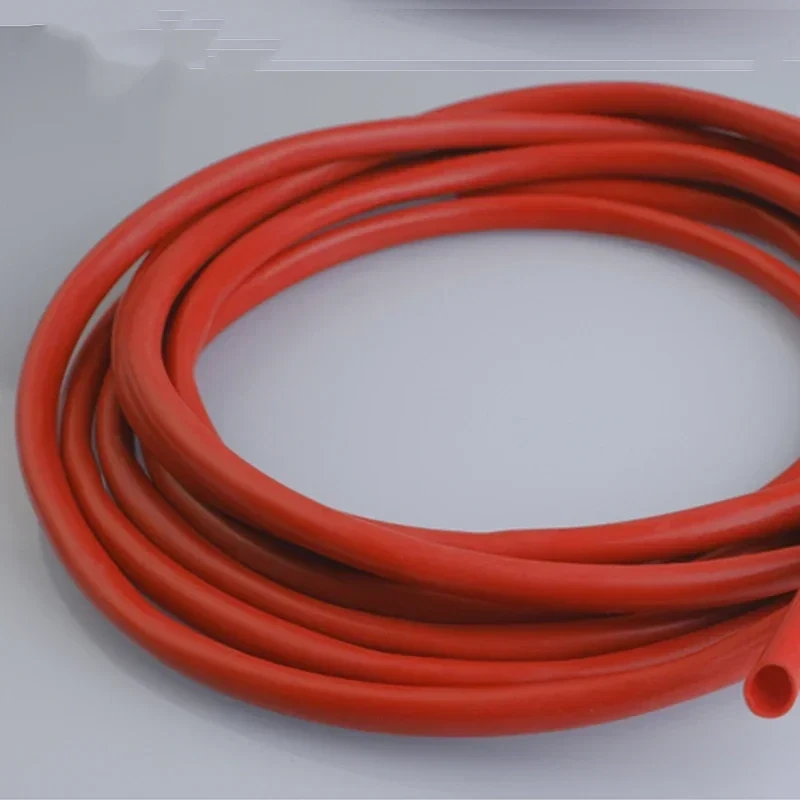 1M Red Silicone Tube ID 3~50mm Flexible Rubber Hose Thickened Heat Resistant Air Pump Line