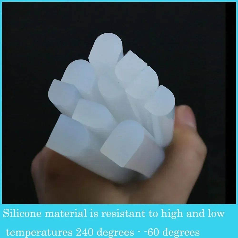 High Temperature Oven Dryer Sealing Strip Silicon Solid Cord Self Adhesive Bar Kitchen Countertop Bathroom Dry Wet Separation