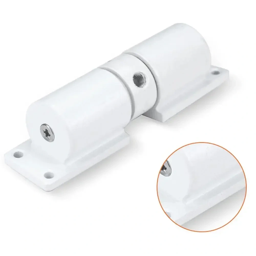 1pcs New Household Door Closers Aluminum Alloy Black White Adjustable Automatic Door Closer With Wheels Household Door Closer