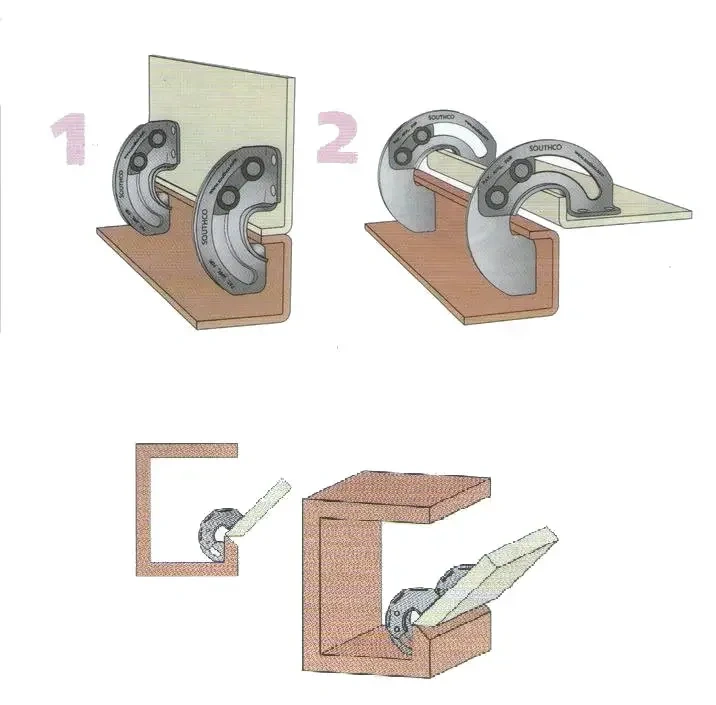 2pcs Hidden Sliding Hinges 90 Degree Limit Hinge R6 Carbon Steel Industrial Equipment Cabinet Door Hinge