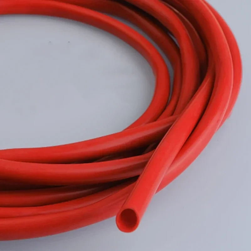 1M Red Silicone Tube ID 3~50mm Flexible Rubber Hose Thickened Heat Resistant Air Pump Line