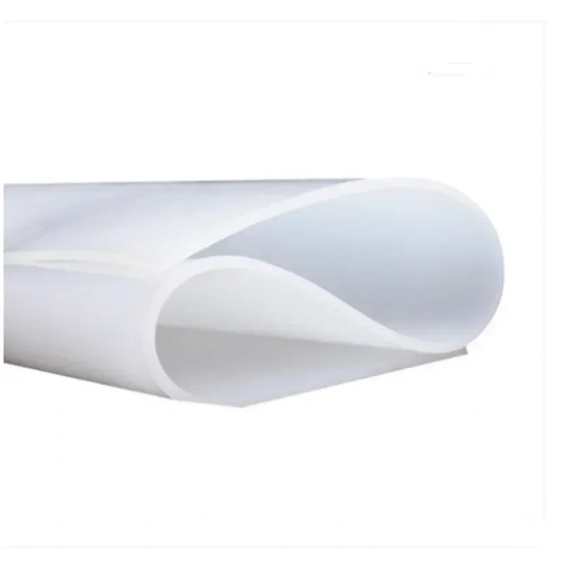 1pcs 400*2500*2mm Black Silicone Rubber Sheet  Rubber Matt, Silicone Sheeting for Heat Resistance