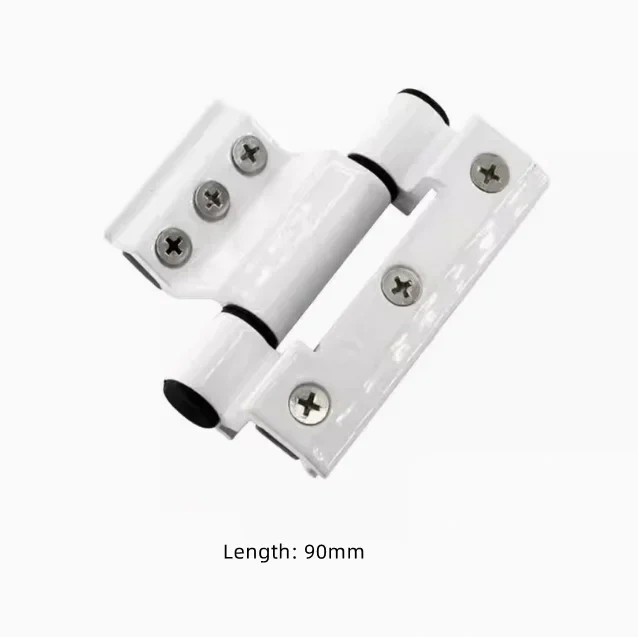 1pc Zinc alloy Door and Window Hinge Broken Bridge Heat Insulation Flat Open Window Hinge Hardware Folding Thickened Hinges
